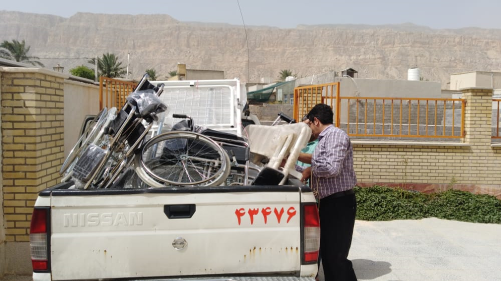 راه اندازی اولین بانک امانات و تجهیزات پزشکی خانه‌های هلال استان بوشهر در شهرستان جم
