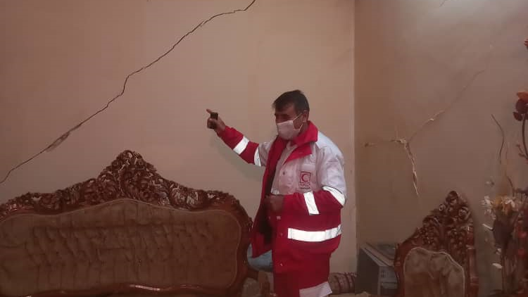 زلزله ای به بزرگی 4/3 ریشتر حوالی دشتک را لرزاند