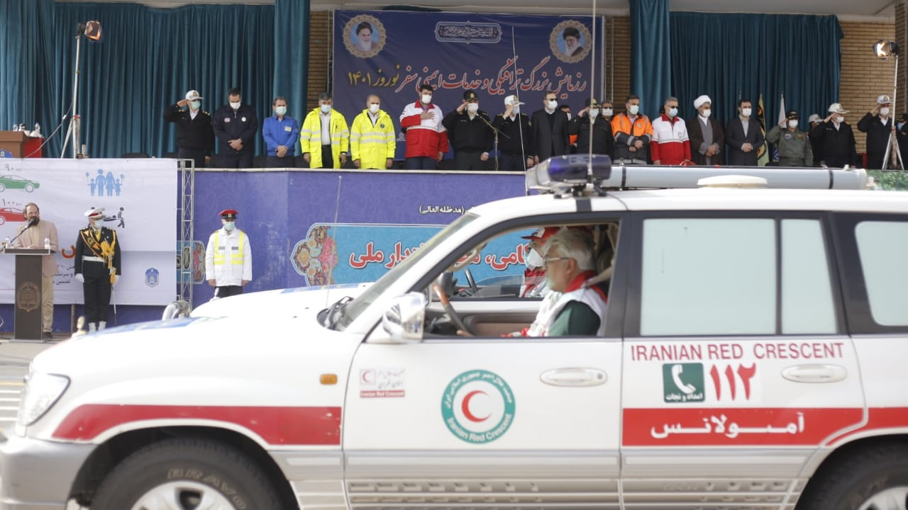 دکتر کولیوند در رزمایش بزرگ ترافیکی و خدمات ایمنی سفر در نوروز  1401: با همه توان در خدمت مسافران نوروزی هستیم