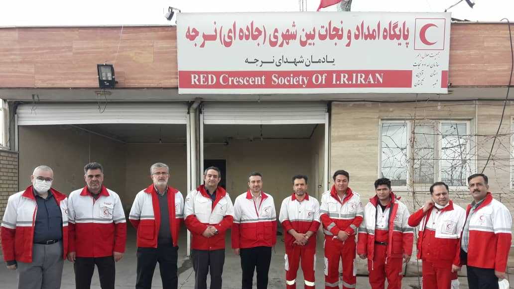 بازدید معاون بهداشت، درمان و توانبخشی جمعیت هلالاحمر کشور از پایگاههای امداد و نجات و فعالیتهای درمانی هلال احمر قزوین