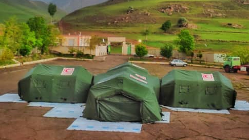 بهرهمندی ۸۴۰ نفر از خدمات واحد بهداشت و درمان اضطراری آذربایجان شرقی در مناطق کمبرخوردار ورزقان