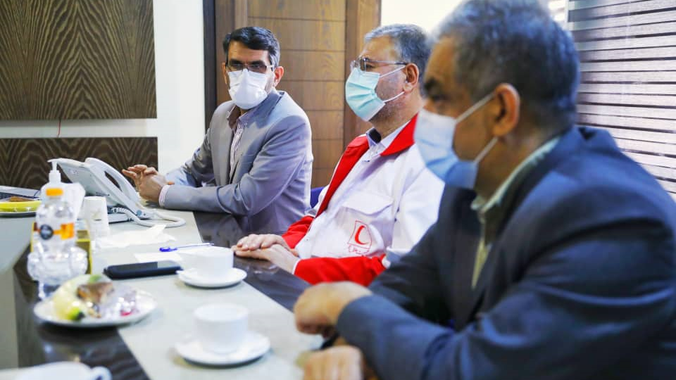 بازدید دبیر کل جمعیت از موسسه آموزش عالی علمی کاربردی هلال ایران