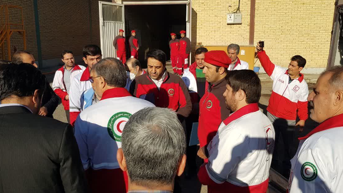 بازدید دبیرکل جمعیت هلال احمر از معاونت امدادونجات آذربایجان شرقی/گزارش تصویری