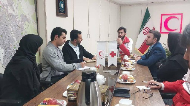 بازدید نمایندگان صلیب سرخ از فعالیت های هلال احمر خراسان رضوی