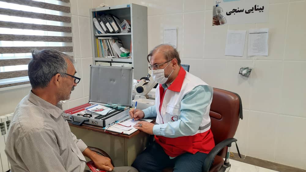 بهره مندی یک هزار و 950 روستایی از خدمات هلال احمر استان قم در بخش مرکزی