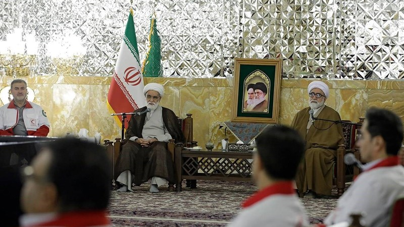 تولیت آستان قدس رضوی: هلالاحمر در حوادث طبیعی برای مردم آرامش بخش و امیدآفرین است