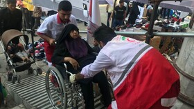 راهاندازی مرکز درمان سرپایی و بستری موقت در مرز مهران با حضور پزشکان و درمانگران داوطلب