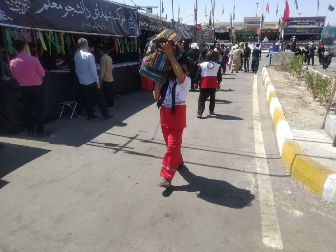 بهره مندی 413 نفر از زائرین پاکستانی از خدمات جمعیت هلال احمر سیستان و بلوچستان