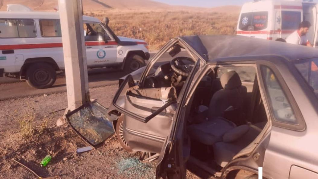 حادثه جاده ای در محور بروجرد اراک ۴ مصدوم برجای گذاشت