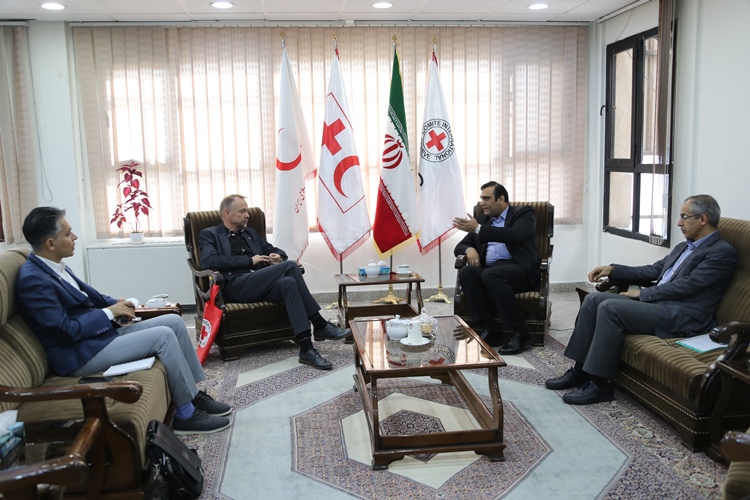 دیدار دبیرکل جمعیت هلال احمر ایران با نایب رئیس صلیب سرخ آلمان/پیشنهاد گسترش همکاریها در زمینه آموزش و امدادونجات
