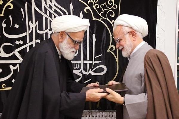 توديع مشاور امور ديني نماينده ولي فقيه در جمعيت هلال احمر