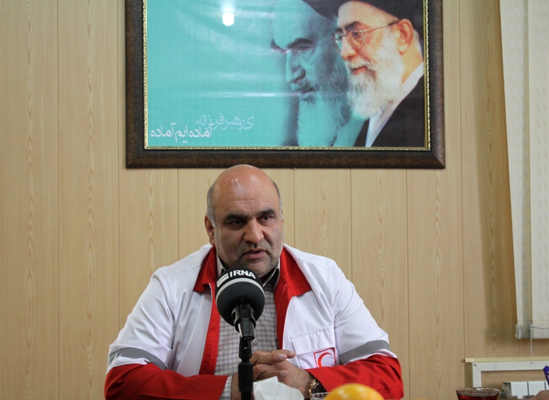 ارائه خدمات ۲۵ پایگاه امدادی هلال احمر ایلام در حماسه بزرگ اربعین