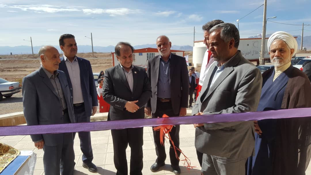 بازدید رئیس سازمان امداد نجات هلال احمر از امکانات و پایگاه‌های امدادی استان یزد/ افتتاح پایگاه بین شهری کمربند غربی میبد