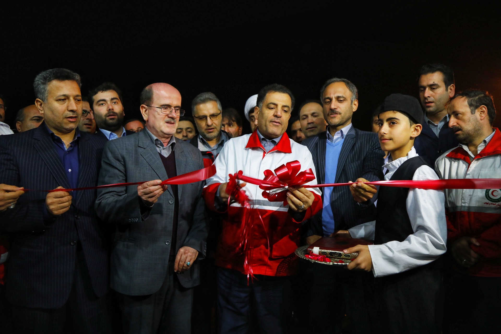 با سفر رئیس جمهوری به گیلان؛ بیست و ششمین پایگاه امداد هوایی هلال احمر افتتاح شد