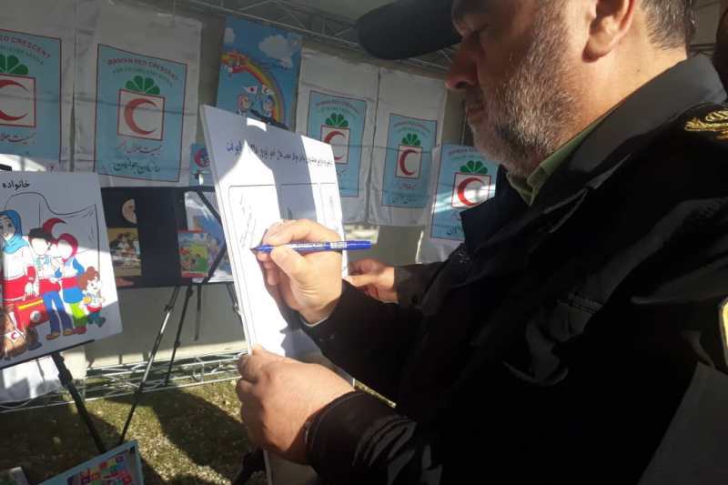 فرماندهان ناجا به پویش ملی بهرفت پیوستند