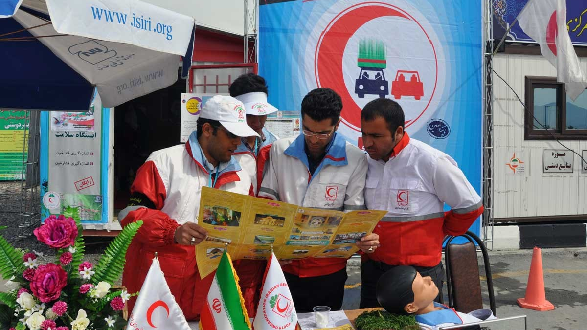 100 هزار خدمت بشردوستانه جوانان هلالاحمری در 4 روز