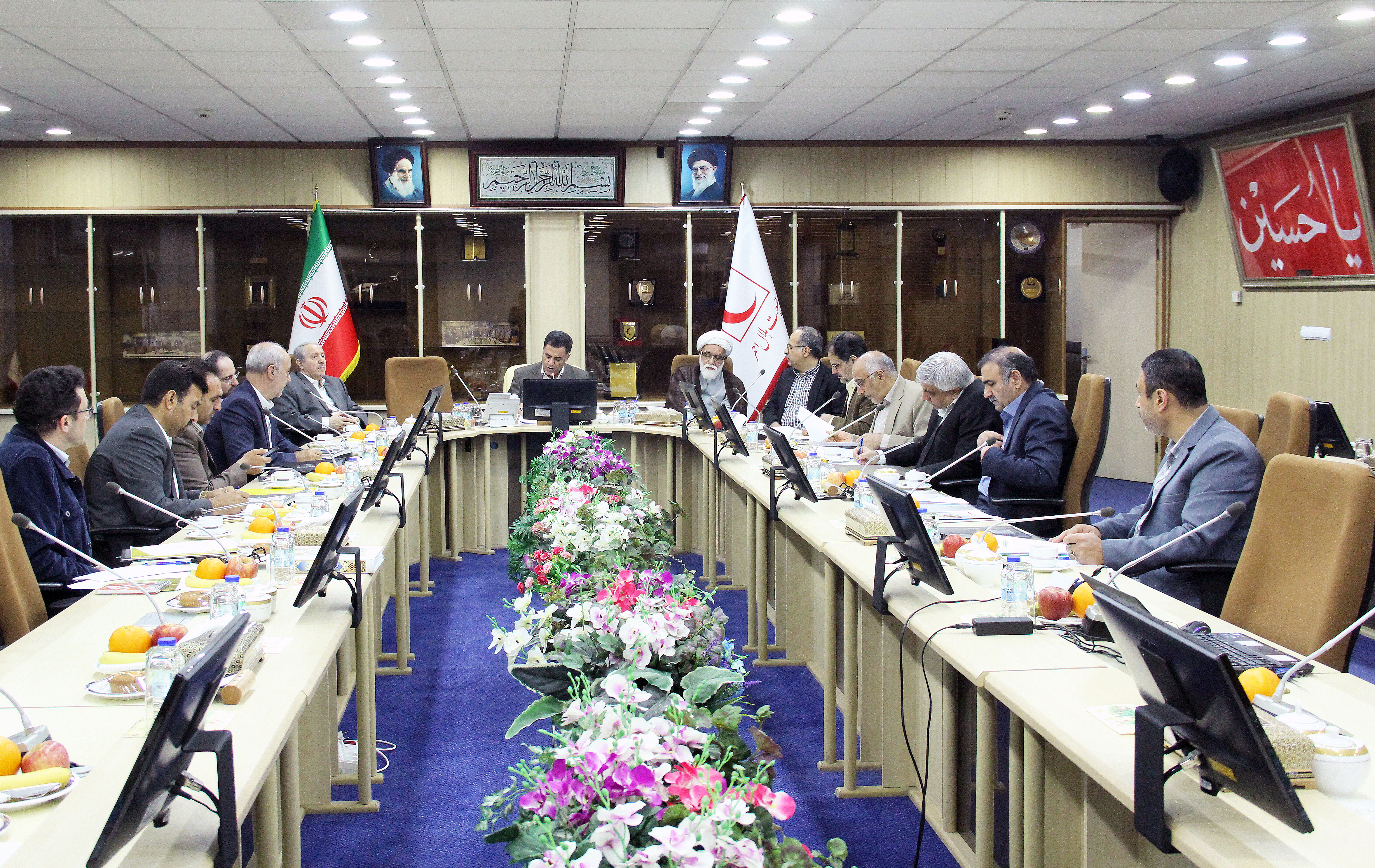 برگزاری جلسه شورای عالی جمعیت هلال‌احمر