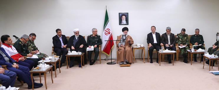 تقدیر رهبر معظم انقلاب از دستگاه های امدادرسان در سیل و تاکید بر تلاش برای رفع همه مشکلات