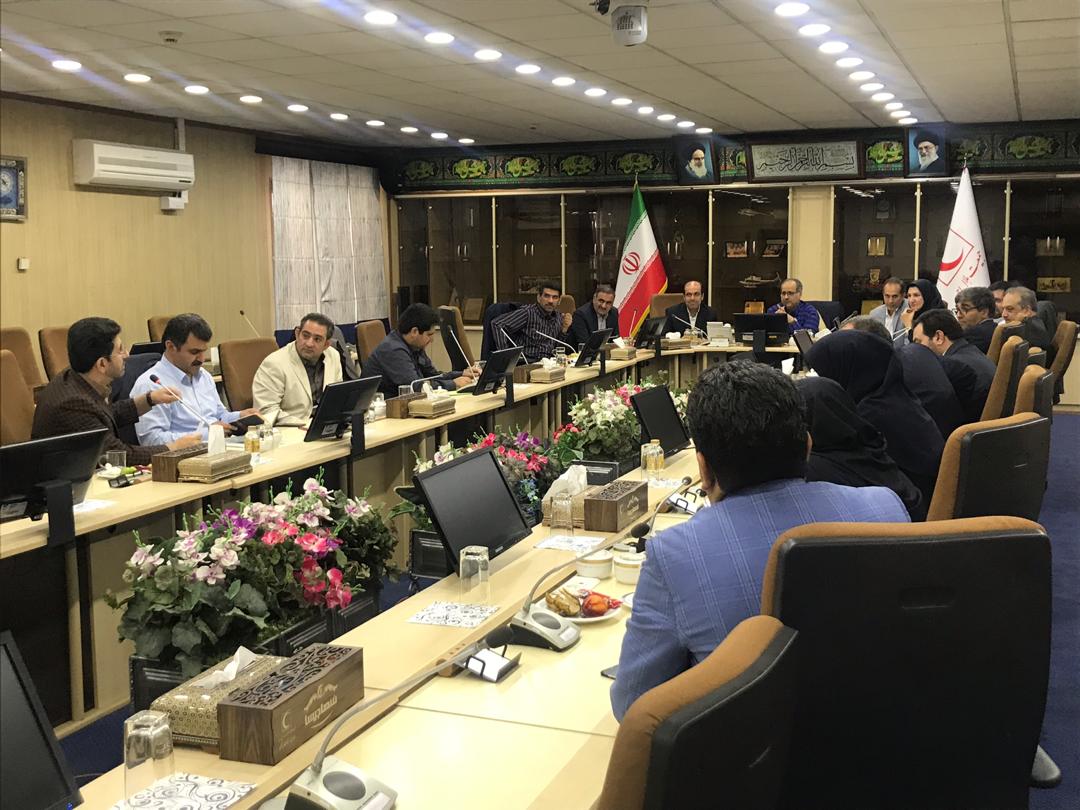 با حضور دبیرکل جمعیت انجام شد: بررسی مسائل و مشکلات مناطق 9 گانه پشتیبان عملیات هلال‌احمر