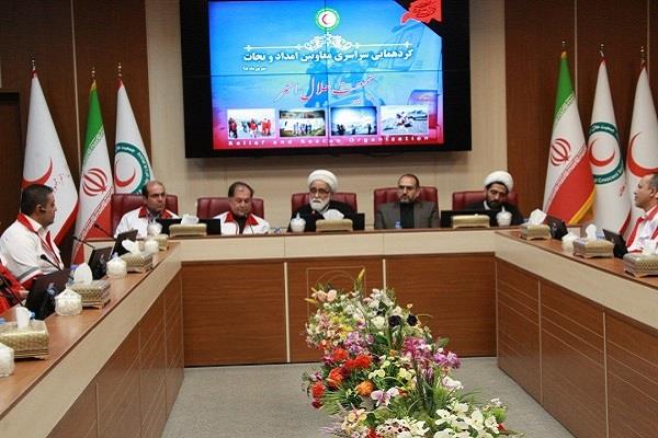 نماینده ولی فقیه در جمعیت هلال احمر: سازمان امداد چهره متبلور و درخشنده هلال احمر است/لزوم مستند سازی خدمات امدادی در حوادث و سوانح