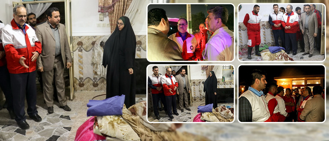 توزیع اقلام بهداشتی در مناطق سیل‌زده از امروز/ بازدید دبیرکل جمعیت هلال‌احمر از آبگرفتگی مناطق اهواز و کارون