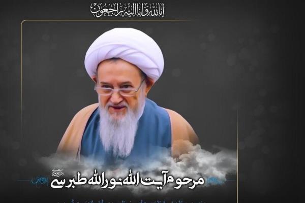 پیام تسلیت نماینده ولی فقیه در هلال‌احمر در پی درگذشت آیت‌الله طبرسی