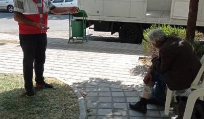 گشت‌های سیار هلال‌احمر در 18 پاتوق معتادان تهران