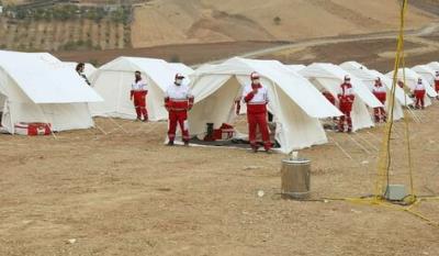 برگزاری تمرین سراسری «اردوگاه اسکان اضطراری» در 33 خانه هلال