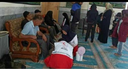 اجرای طرح کاروان سلامت در شهرستان بوئین زهرا