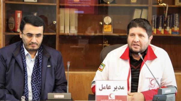 نماینده جوان تبریز عضو داوطلب هلال احمرشد