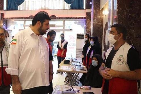 نظارت بر روند تجهیز و فعالیت مراکز درمانی هلالاحمر در نجف و کربلا