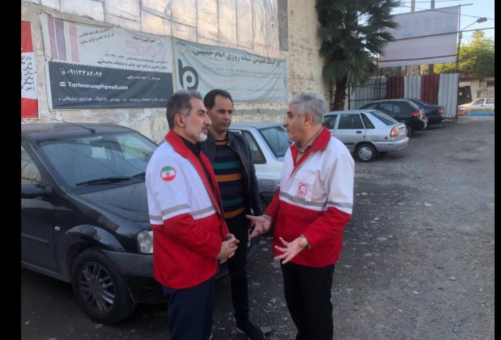 مدیرکل حسابرسی جمعیت هلال احمر کشور از مجتمع درمان و توانبخشی هلال احمر گیلان بازدید کرد