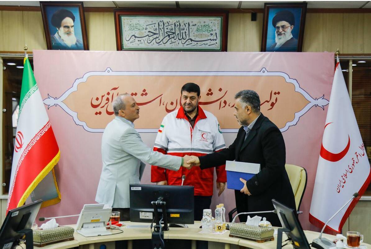 جلسه تودیع و معارفه مدیر کل ارزیابی عملکرد و پاسخگویی به شکایات جمعیت هلال احمر