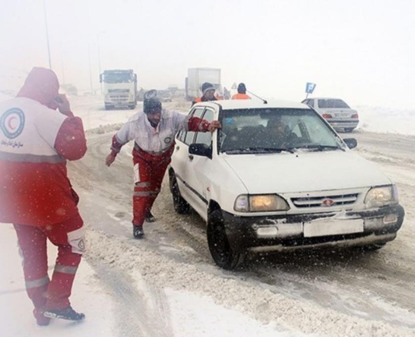 ۱۸ استان کشور متاثر از برف و آبگرفتگی/ ۳۱۲ نفر امدادرسانی شدند