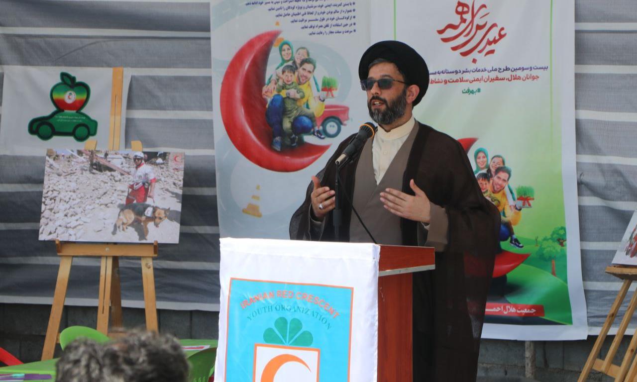 حجت الاسلام حسین المدنی: جوانان، افتخار آفرینان جمعیت هلال احمر هستند