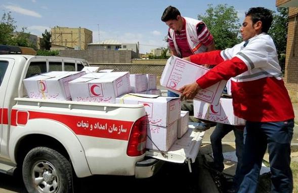 بهرهمندی ۳۹ هزار خانوار نیازمند از سبدهای معیشتی هلالاحمر در ایام نوروز
