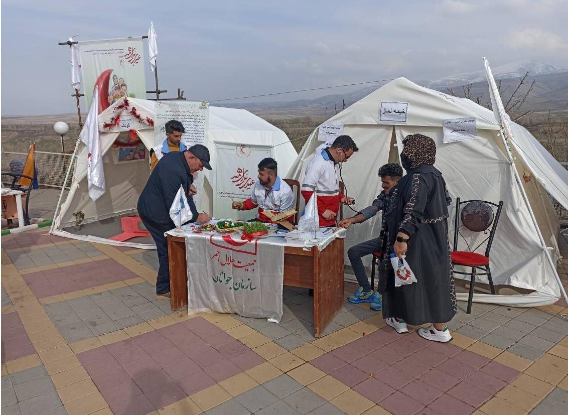 ارائه بیش از 2 میلیون خدمت نوروزی امدادگران، جوانان و داوطلبان هلالاحمر در 12 روز