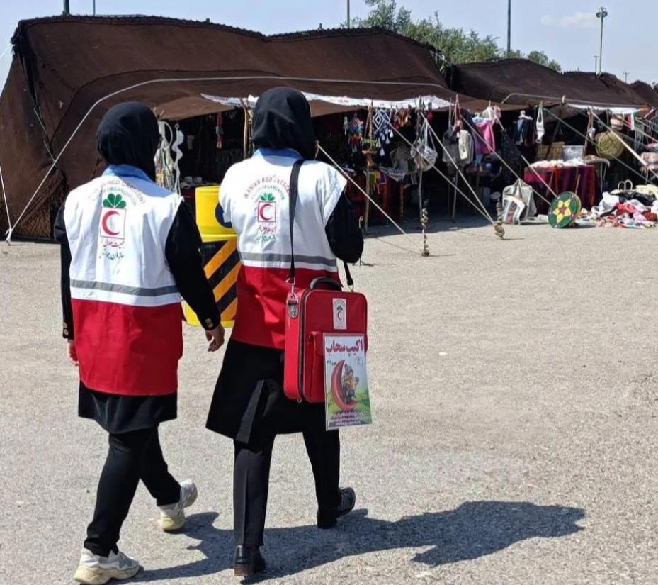 بهره مندی ۱۹۶ هزار و ۲۶۹ نفر از خدمات تیمهای سحاب هلالاحمر در نوروز