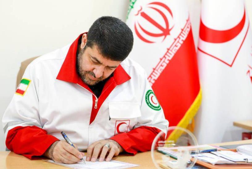 پیام تبریک رئیس جمعیت هلال احمر به مناسبت ۱۲ فروردین روز جمهوری اسلامی ایران