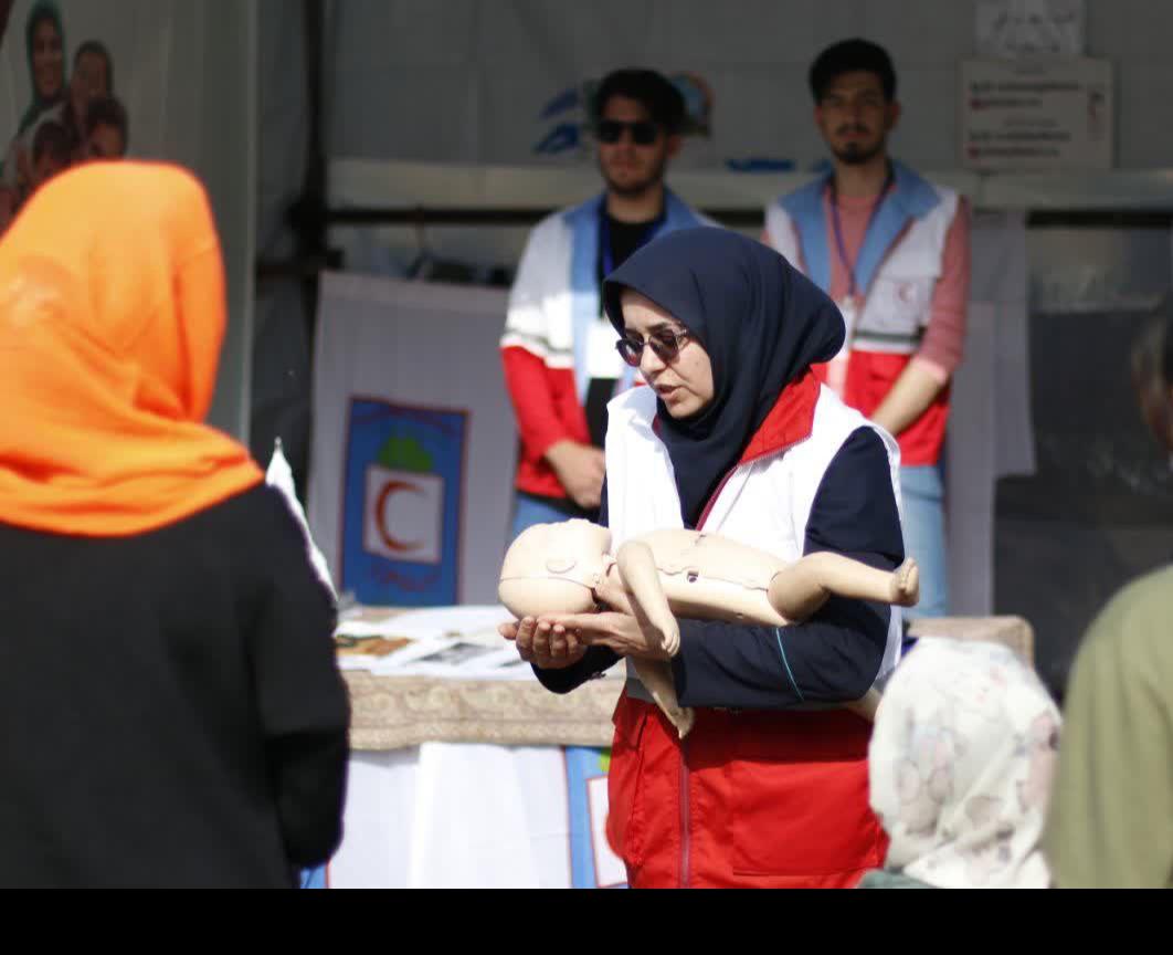 بهره مندی بیش از ۲میلیون نفر از خدمات ایستگاه ایمنی و سلامت هلال احمر