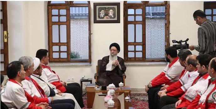 کار هلال احمری‌ها مصداق عمل صالح است