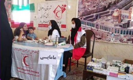 ارائه خدمات بهداشتی درمانی رایگان به ۳۵۰ نفر از روستائیان ایلام