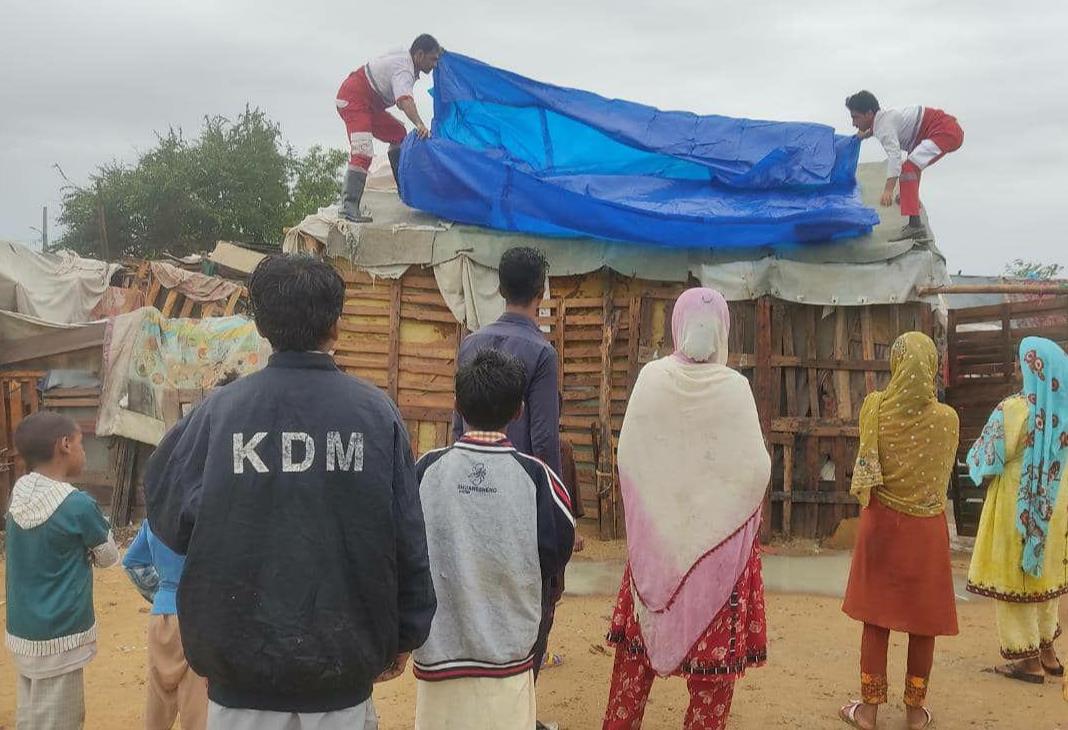 امدادرسانی به ۲۱۹۰ نفر در سیل و آبگرفتگی و وزش باد ۱۲۰ روزه