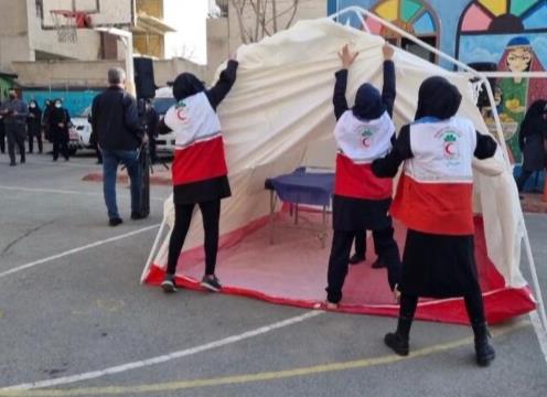رقابت ۱۲۸ هزار دانشآموز در مسابقات دادرس هلالاحمر