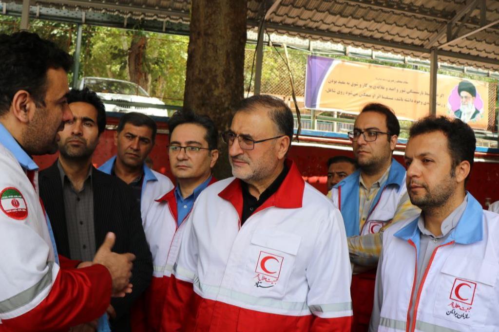 بازدید دبیرکل از دومین اردوی کارآفرینی کسب و کارهای خانگی