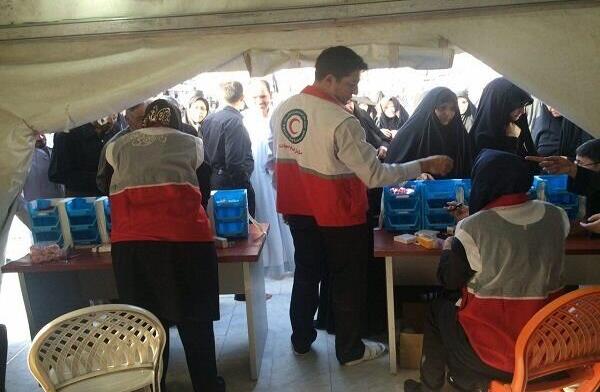 پویش مرهم زائر در 6600 خانه هلال