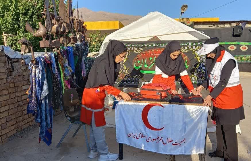 بهره مندی 13 هزار نفر از سفرههای حسینی هلال احمر چهارمحال و بختیاری