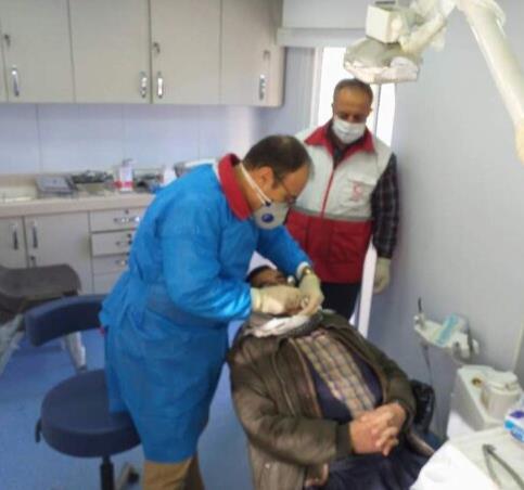 خدمت رسانی کاروان سلامت هلال احمر ایلام در مناطق محروم