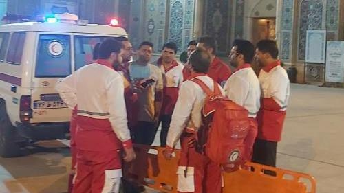 اعزام ۴ تیم واکنش سریع هلالاحمر به محل حادثه تروریستی شاهچراغ