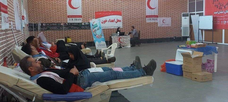 اهدا ۲۶ هزار سی سی خون در اشتهارد